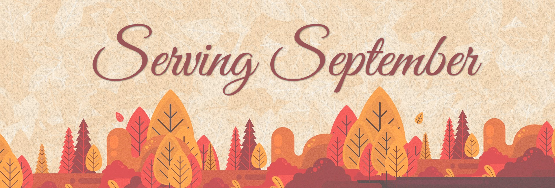 Autumn Harvest Party Church Website Banner